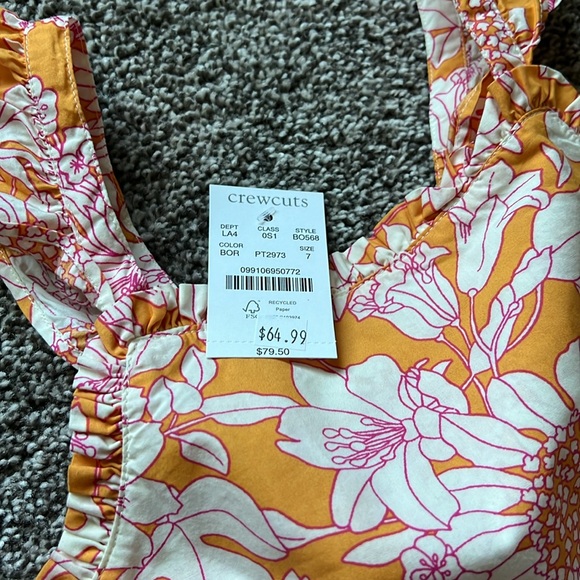 NWT J Crew Girls’ dress (crewcuts) - Picture 2 of 3